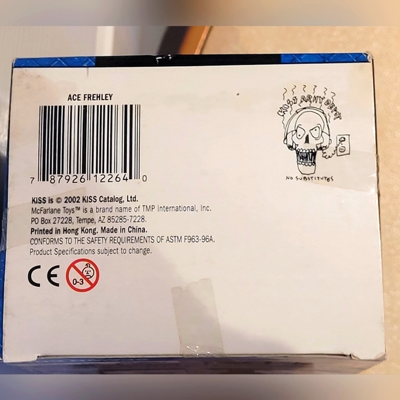 *Rare* KISS Ace Frehley McFarlane Collectible statuette Bust 2002 Edition - Picture 3 of 6